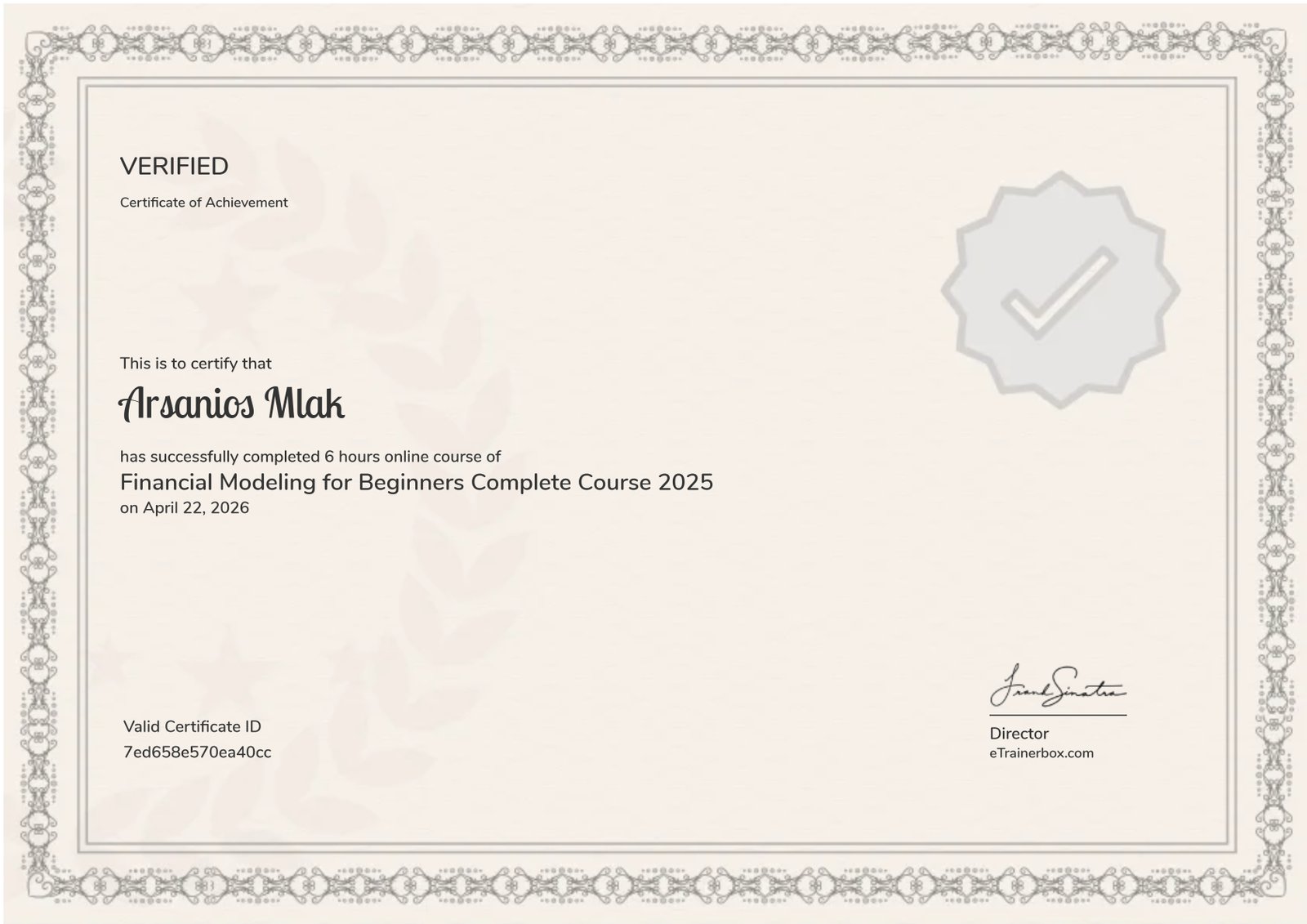 Financial Modeling for Beginners Complete Course 2025
