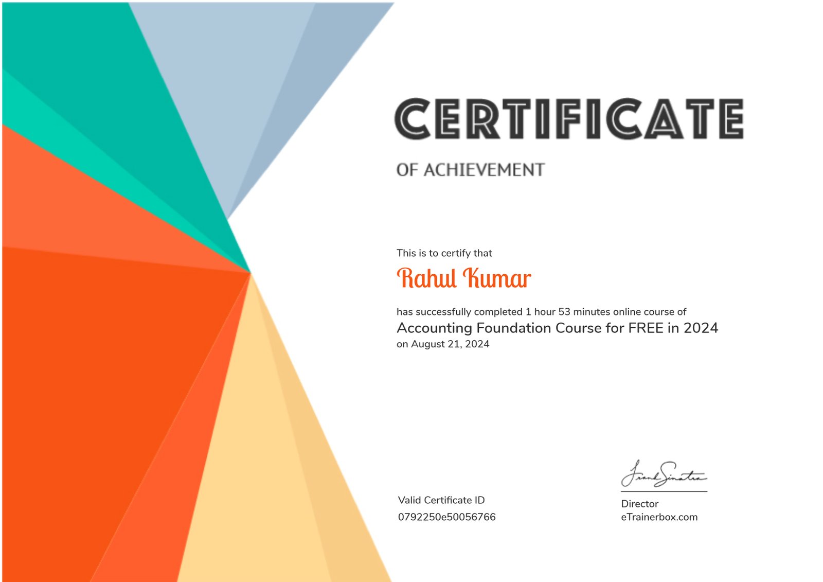 Accounting Foundation Course for FREE in 2024