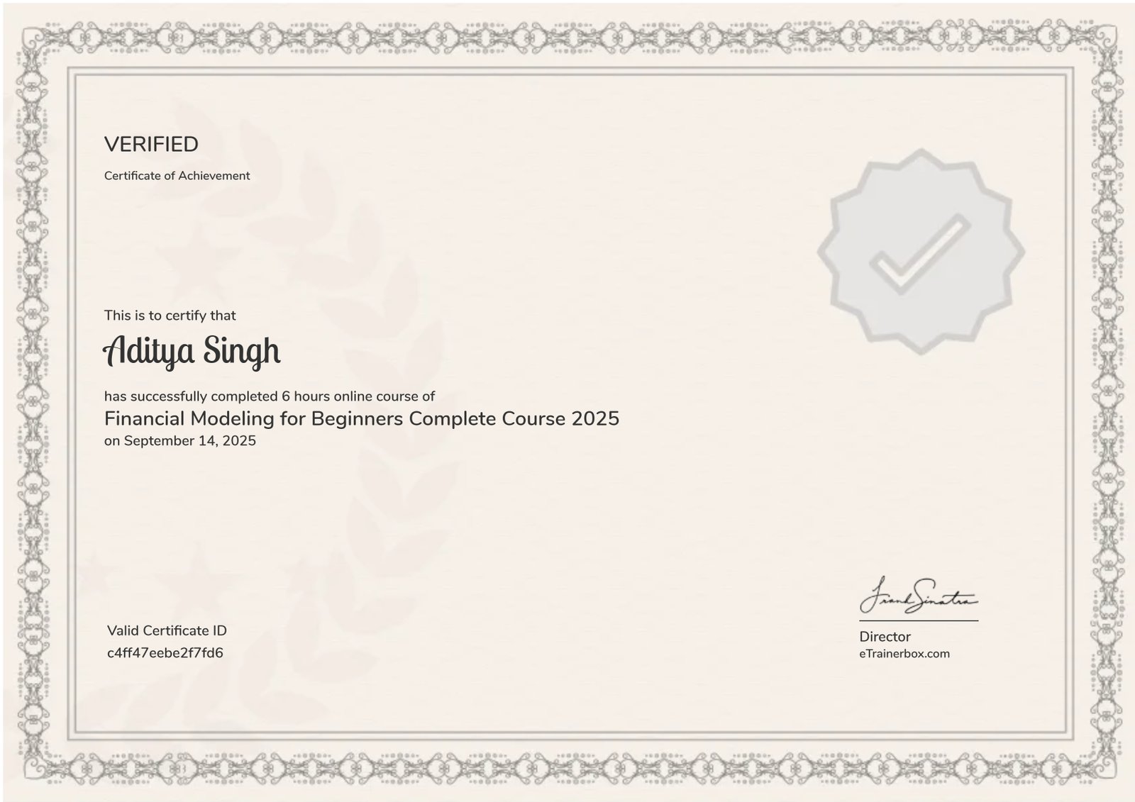 Financial Modeling for Beginners Complete Course 2025