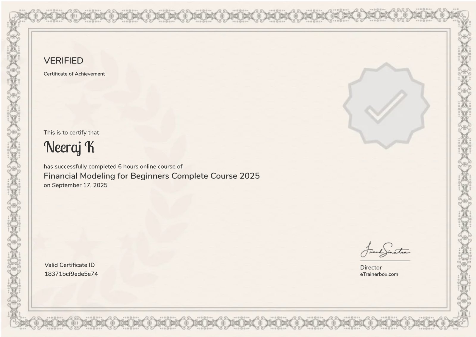 Financial Modeling for Beginners Complete Course 2025